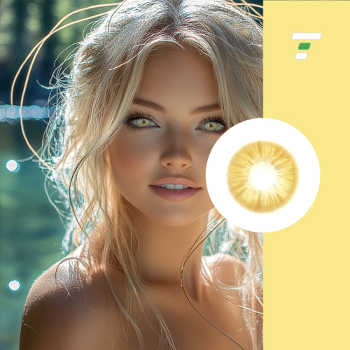 High quality yearly natural color eye contact lenses