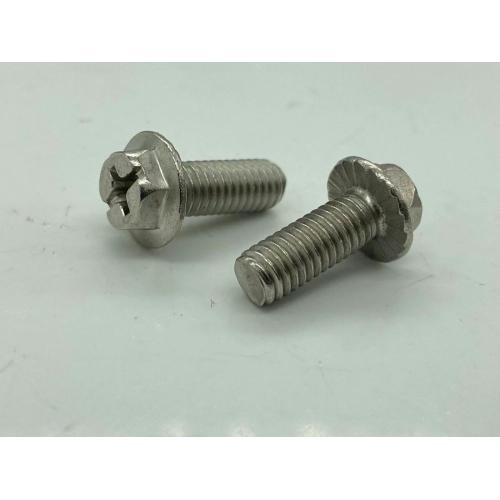 Tornillos de arandelas hexadecimales de Phillips 10#-32*1/2 rosca de knurl