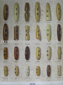 wooden buttons