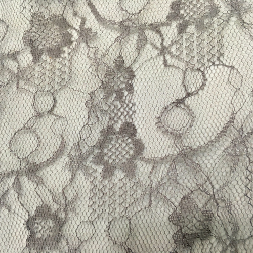 Sun Flower Pattern Nylon Lace Fabric For Garment