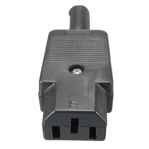 3pin Socket Power Cord Ανανεώσιμος σύνδεσμος