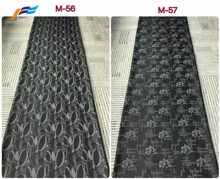 Custom Muslim Polyester Rayon Jacquard Abaya Jersey Fabric 2