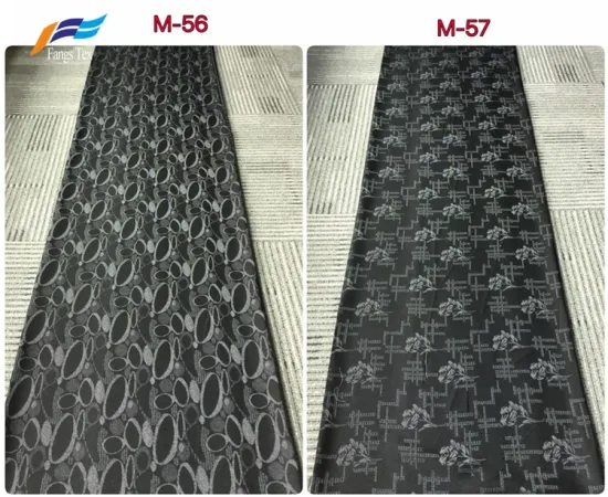 Custom Muslim Polyester Rayon Jacquard Abaya Jersey Fabric