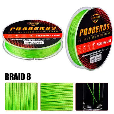 Super Fishing Line: 8 Lbs Braided Fishing Line Tackle