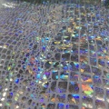 Swimwear Spandex Rhinestones Hologram Foil Beachwear Fabric