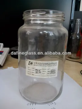 1000ml /1L glass honey bottle