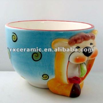 animal ceramic bowl with hanging things in mouth-sheep