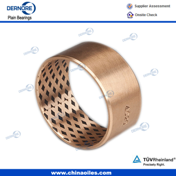 Wrapped Bronze Bearing flanged split bearing bush