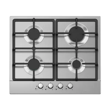 China Manufacturer 4 Burner Built-In Gas Stove Hob with Wok Burners