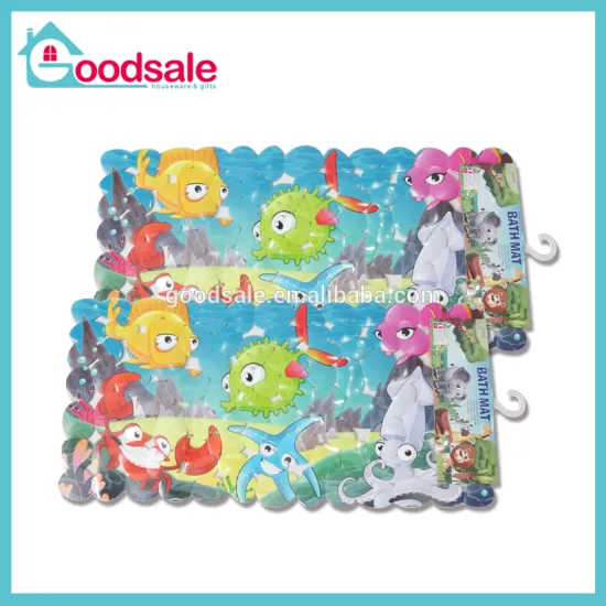 Ocean World Fishs Pattern Design kids Like Non-Slip Bathroom Mats