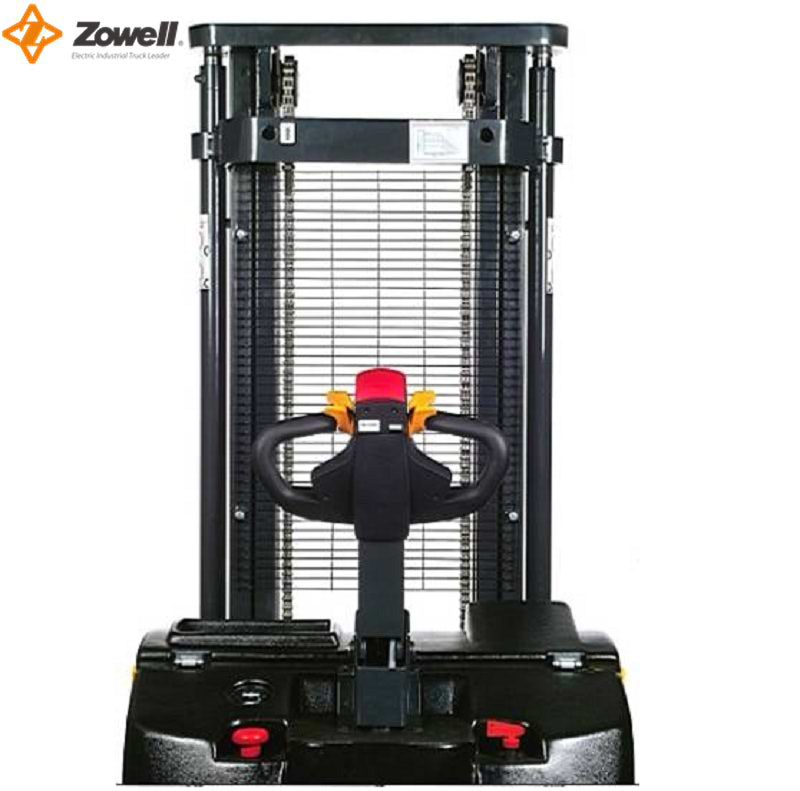 1.5T Electric Stacker Straddle with Support Leg