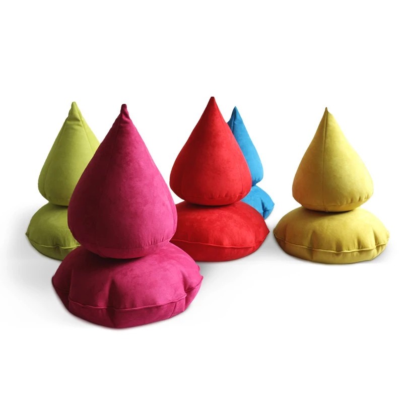 home textile decoration bean bag soft small cone