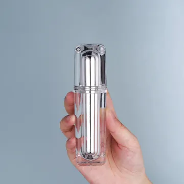 Wholesale Double Layer Square Crystal Acrylic Beauty Spray Bottle