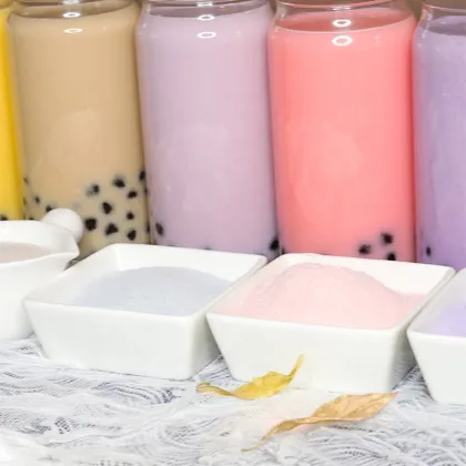 Guangcun 1kg Mango Flavor Powder: Perfect Mix for Drinks and Bubble Tea