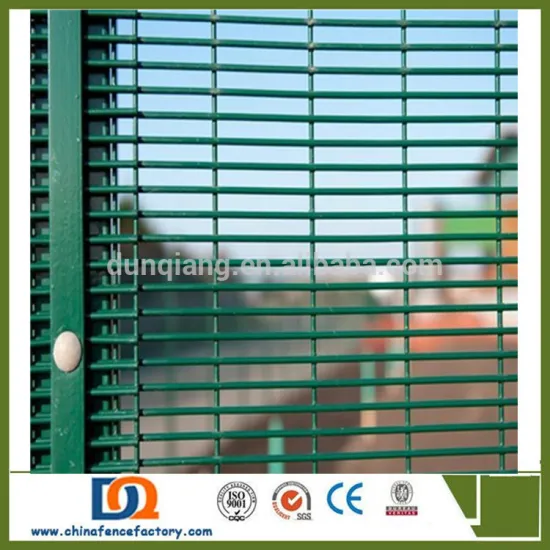 Dunqiang cheap high quality 358 anti climb prison fence