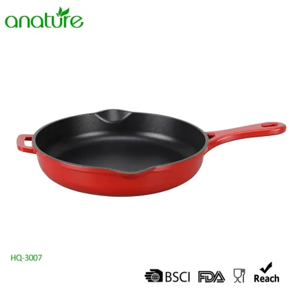 Die Cast Aluminum Red Non Stick Fry Pan