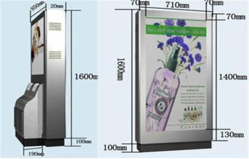 3mm Energy Saving A3 Acrylic Led Waterproof Light Box , Multi Colors Advertising Display