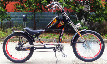 24halley Chopper Bike Cruiser Bicycle