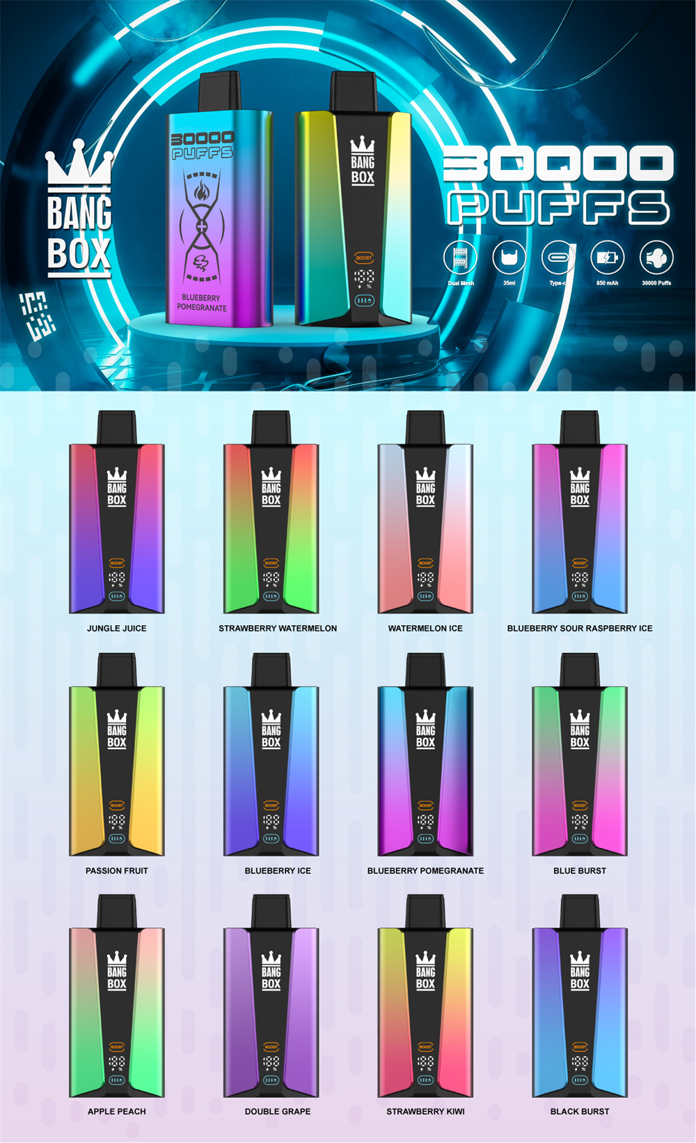 bang box 30k flavors bang box 30k flavors