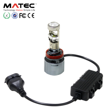 A16 Super Bright LED Projector Headlight 6000K H4/H7 LED Lights for Car