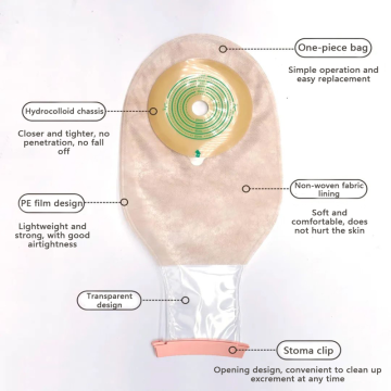 Ostomy Uptodate Medical Colostomy Bag One Piece Stoma Bag Colostomy Bag