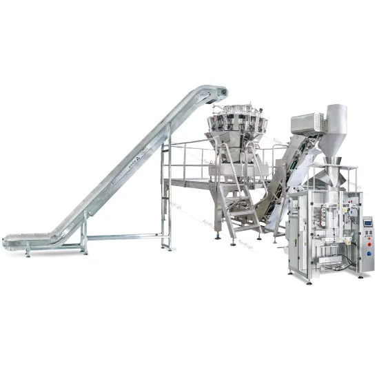 VFFS Packaging Machine for Grains, Beans, Cereals, Pet Food, Coconut, and Frozen Foods