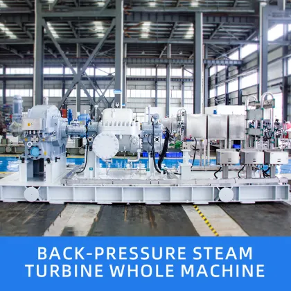 Back-pressure steam turbine whole machine