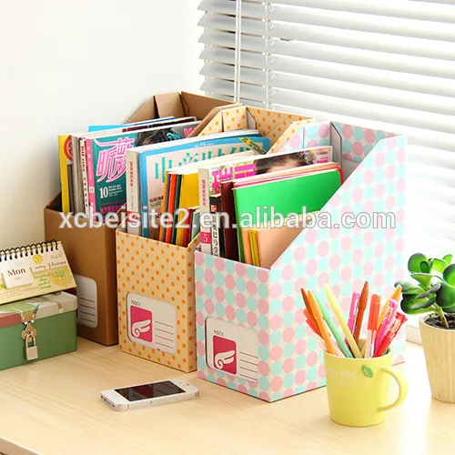 Q1070 Office book file magazine desktop storage box