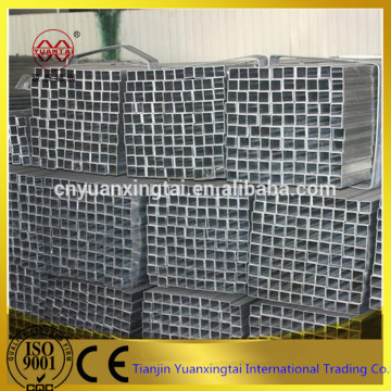 SHS carbon steel tube/steel pipes weight