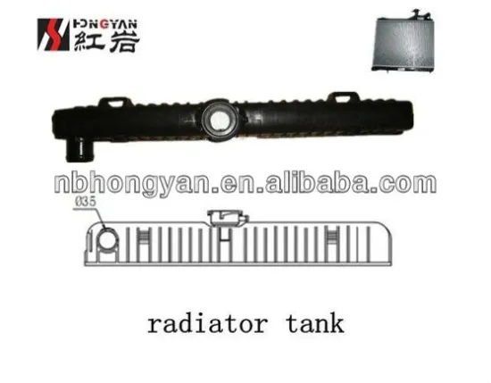 car parts and Auto radiator plastic tank for Mercedes-Benz