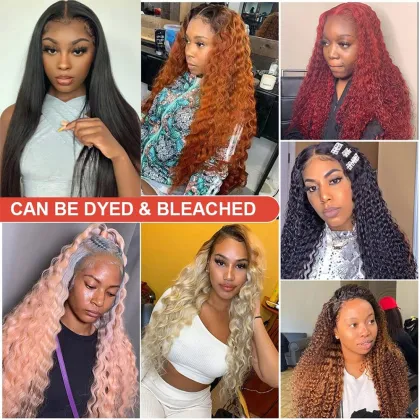 Honey Blonde and Brown Highlight HD Lace Front Wigs