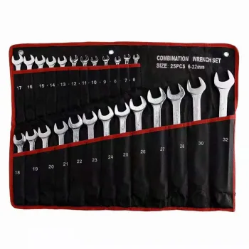 25Pcs 6-32MM Cheap Combination Wrench Set - Universal Bike Tool Kit