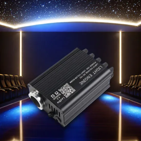 Factory Custom 16W LED Fiber Optic Light Shooting Star Ceiling Kit for Cinema