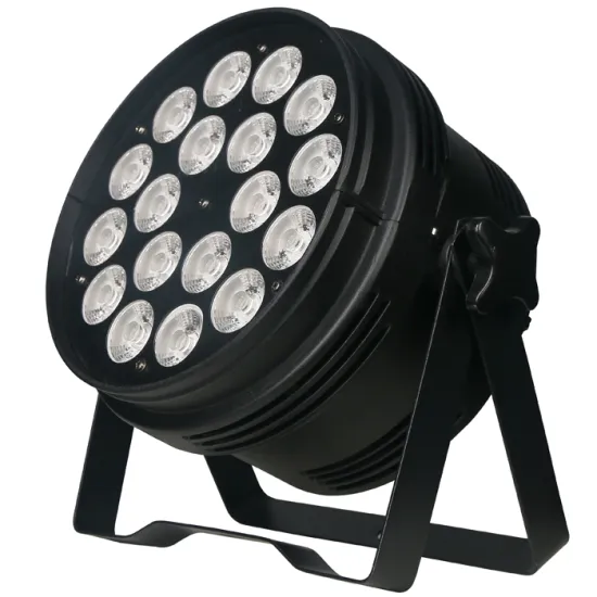 18 x 10W RGBWYP 6in1 DMX512 LED Par 64 Light for Stage Disco Club