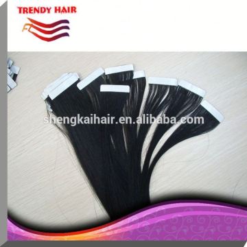 Glue Weft Human Hair Extension