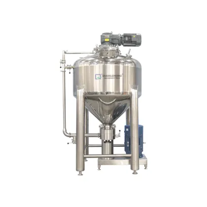 Vaseline Body Lotion Vacuum Emulsifying Mixer for Cosmetics and Cream Production