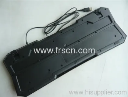 Multimedia Led Light Game Wired Computer Keyboard 