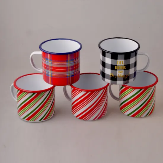 Enamel Mugs Coffee Tea Mugs Camping Mugs 700ml