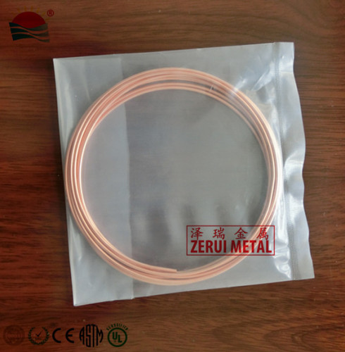 Small Diameter Copper Capillary Tubing, Used for Refrigeration Gas Control