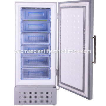 -40 degree 276L upright type deep freezer
