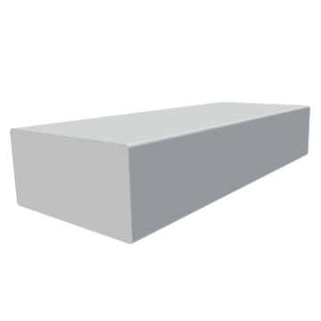 31mmx65mm Battens hiasan prefinished