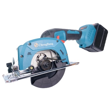 132mm Portable Brushless Lithium Electric Circular Saw: A Rechargeable, Cordless Machine for Wood, Metal, and Stone Cutting