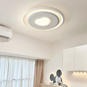 Modern LED Ceiling Lights: Smart Nordic Minimalist Indoor Round Chandelier Lamps for Bedrooms