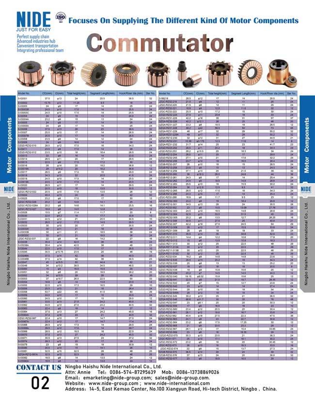 NIDE-motor-parts-commutator-2