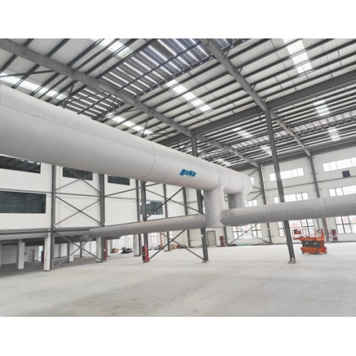 Fabric Duct Project for a Workshop in Zhejiang Province