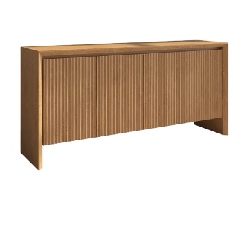 Massief houten eiken eetkamer meubels: stijlvolle keukenbuffet van mevrouw Woods