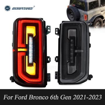 ไฟท้าย LED HCMotionz สำหรับ Ford Bronco 6th Gen 2021-2023