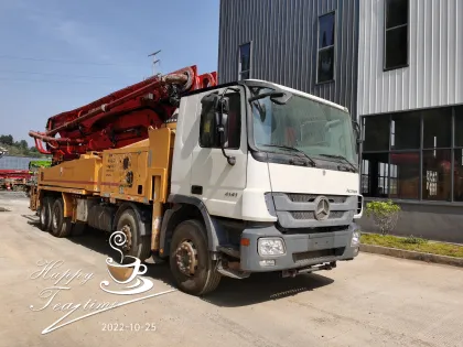 China Machinery Used Pump Truck Putzmeister Concrete Pump Car Price
