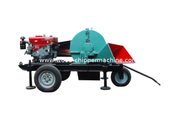 High Efficiency Branches Shredder With 2 - 3 M3 / H Capacity, 15 - 25 Mm Length Yq163