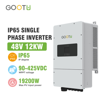 Onduleur solaire hybride parallèle monophasé de 12 kW